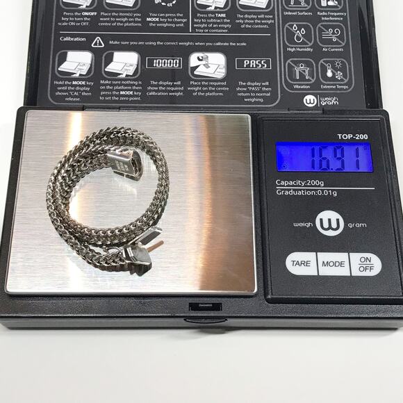 VTG Itaor Signed Italy Sterling Silver 925 Mesh Braided Bracelet 7in 10mm 17g - Picture 3 of 11